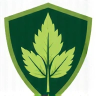 Un scut stilizat cu o frunză verde, reprezentând întărirea sistemului imunitar.